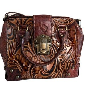 Patricia Nash Embossed Leather Purse